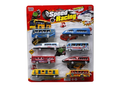 实色回力车 8PCS - HP1075445
