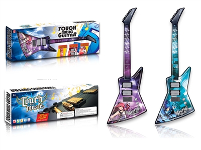 TOUCH GUITAR W/LIGHT & MUSIC 2ASST - HP1075648