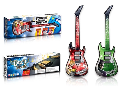TOUCH GUITAR W/LIGHT & MUSIC 2ASST - HP1075649