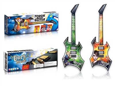 TOUCH GUITAR W/LIGHT & MUSIC 2ASST - HP1075650