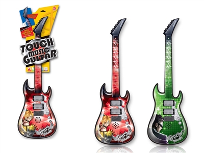 TOUCH GUITAR W/LIGHT & MUSIC 2ASST - HP1075666