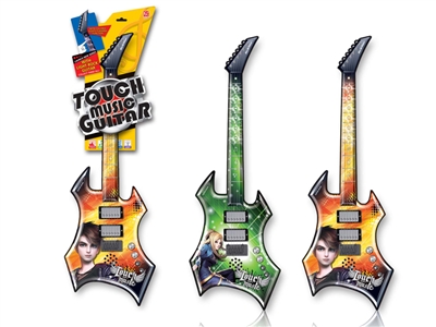 TOUCH GUITAR W/LIGHT & MUSIC 2ASST - HP1075667