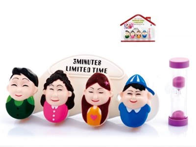TOOTHBRUSH HOLDER W/HOURGLASS - HP1075776