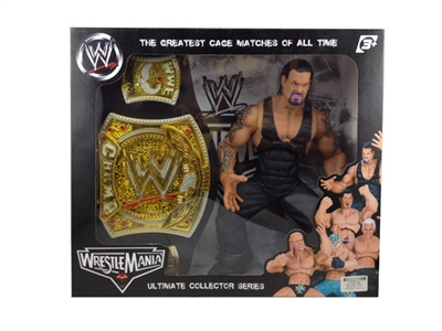 WRESTLER SET W/GOLD BELT - HP1075844