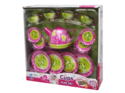 蝴蝶印花茶具(铁) - HP1075961