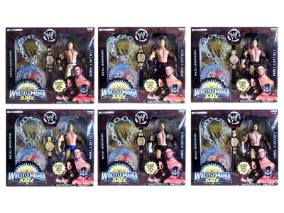 WRESTLER SET W/GOLD BELT - HP1076073