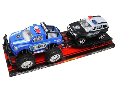 FRICTION TOW TRUCK W/ POLICE CAR - HP1076472