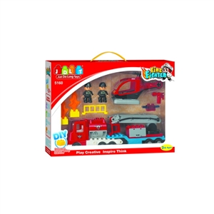 BUILDING BLOCKS CAR W/LIGHT & MUSIC - HP1076985