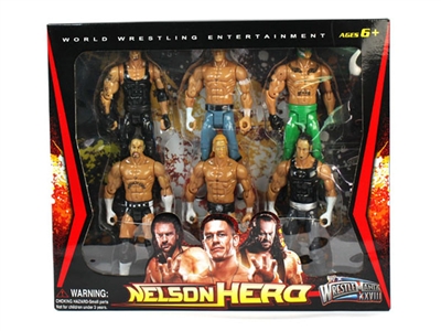 WRESTLER W/LIGHT & SOUND,INCLUDE BUTTON CELL - HP1077064