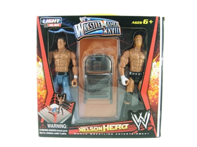 WRESTLER W/LIGHT & SOUND,INCLUDE BUTTON CELL - HP1077068