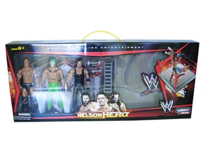 WRESTLER W/LIGHT & SOUND,INCLUDE BUTTON CELL - HP1077080