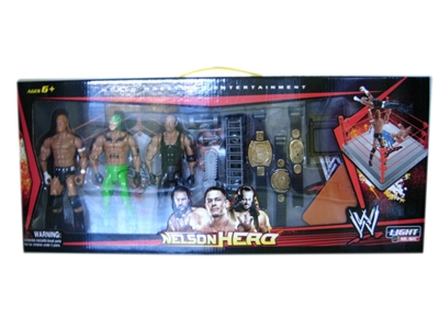 WRESTLER W/LIGHT & SOUND,INCLUDE BUTTON CELL - HP1077082