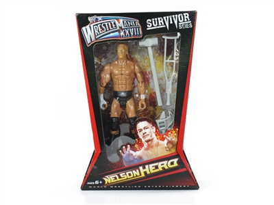 WRESTLER W/LIGHT & SOUND,INCLUDE BUTTON CELL - HP1077084