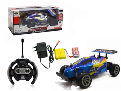 1:18 4通遥控极速卡丁车 包电 蓝银2色混装 - HP1077263