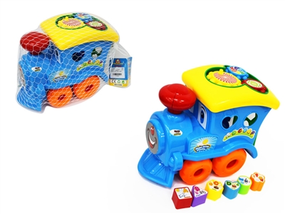 BLOCK CARTOON CAR RED/BLUE - HP1077355