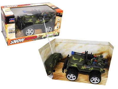 1:14四通遥控越野军事车、充电 40M - HP1077485