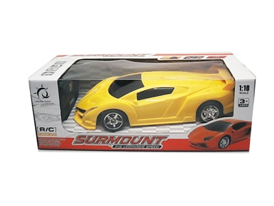 四通遥控车1：18　防真兰博基尼毒药带灯光（实色） - HP1077971