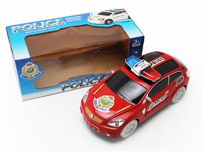 蓝灯轮万向电动警车 - HP1078067