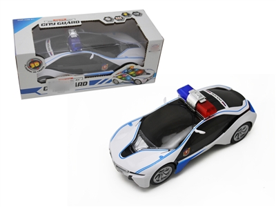 电动万向BMW概念警车带3D灯光音乐 - HP1078102