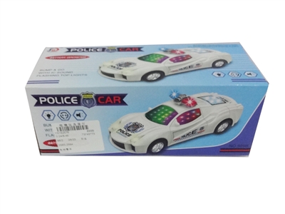 电动万向警车带灯光音乐 - HP1078107