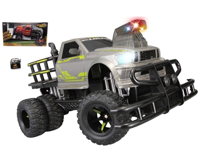 4FUNCTION R/C CAR W/LIGHT,INCLUDED BATTERY,GREY - HP1078378