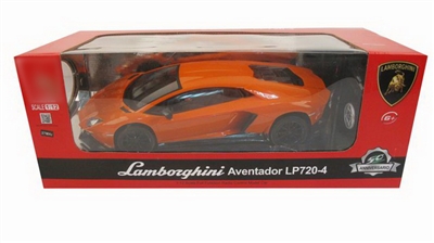 1:12四通兰博坚尼Aventador LP720-4,橙/黄/黑,不包电 - HP1078584