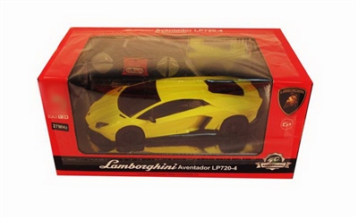 1:24四通兰博坚尼Aventador LP720-4,橙/黄/黑,不包电 - HP1078587