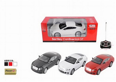 1：16四通遥控车，授权车模-宾利,红，白，黑 - HP1078606