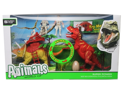 ANIMAL PLAY SET W/IC & LIGHT,INCLUDE BATTERY - HP1078691