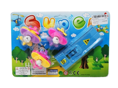 PRESS & GO CARTOON PLANE 3PCS - HP1078814