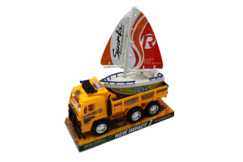 FRICTION CONSTRUCTION CAR W/FRICTION SAILING - HP1079280