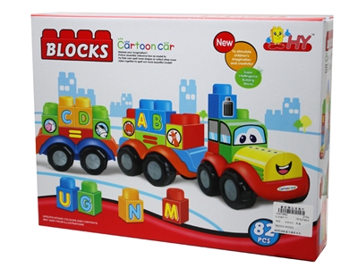 BUILDING BLOCK CAR 82PCS - HP1079708