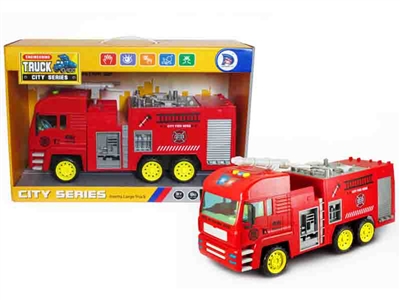 FRICTION FIRE TRUCK W/LIGHT & MUSIC - HP1080227