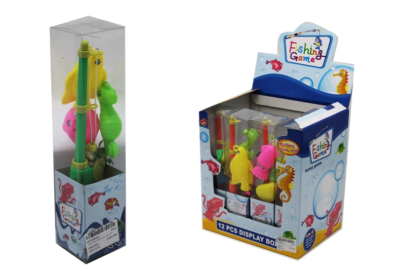 FISHING GAME W/MAGNETIC 12PCS/DISPLAY BOX - HP1080402