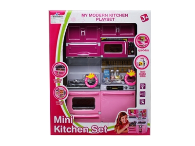 KITCHEN SET W/LIGHT & MUSIC AND 3*AG13 - HP1080571