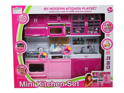 KITCHEN SET W/LIGHT & MUSIC AND 3*AG13 - HP1080572