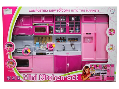 KITCHEN SET W/LIGHT & MUSIC AND 3*AG13 - HP1080574