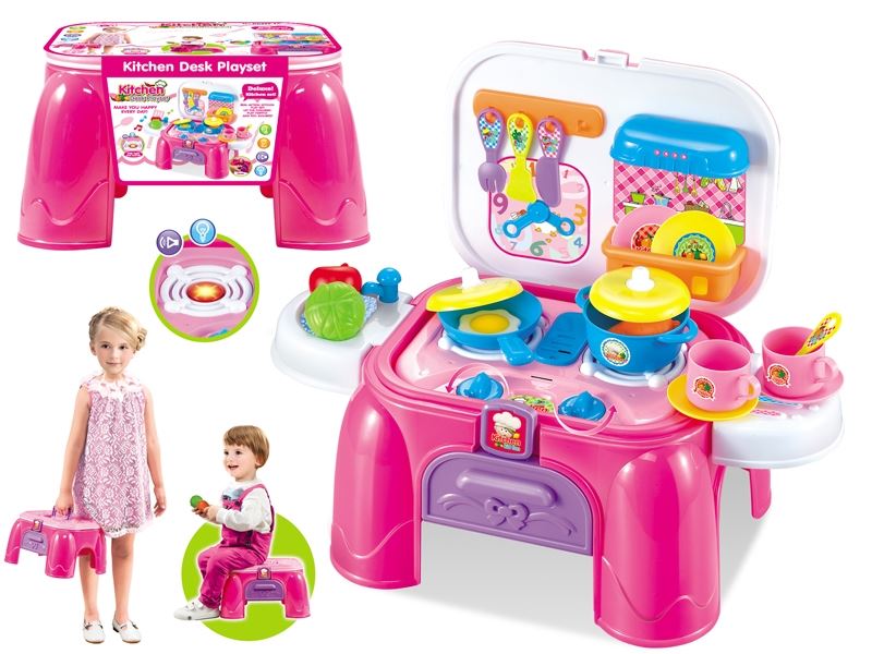 KITCHEN SET W/LIGHT & SOUND NOT INCLUDED BATTERY - HP1081227
