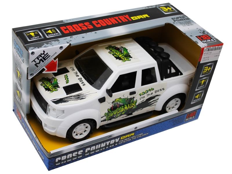 FRICTION CAR W/LIGHT & MUSIC INCLUDED BATTERY - HP1081763