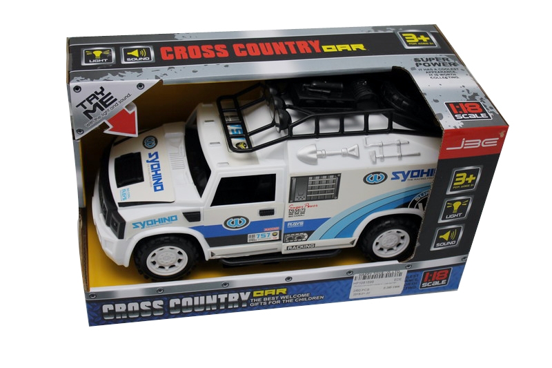 FRICTION CAR W/LIGHT & MUSIC INCLUDED BATTERY - HP1081899