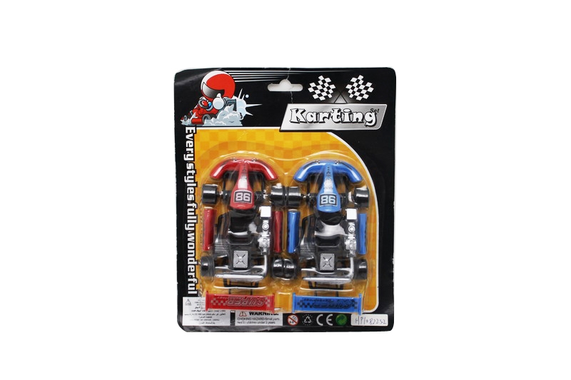 PULL BACK CAR 2PCS - HP1082252