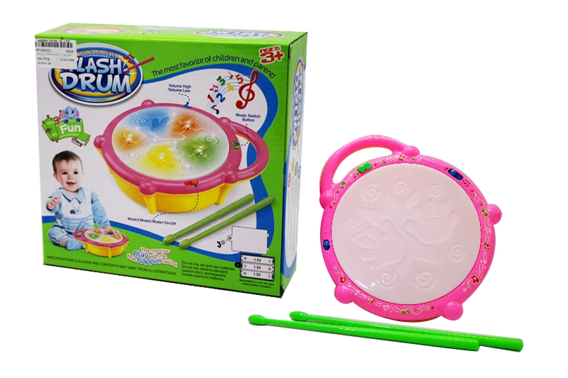MUSICAL DRUM W/MUSIC & LIGHT - HP1082502