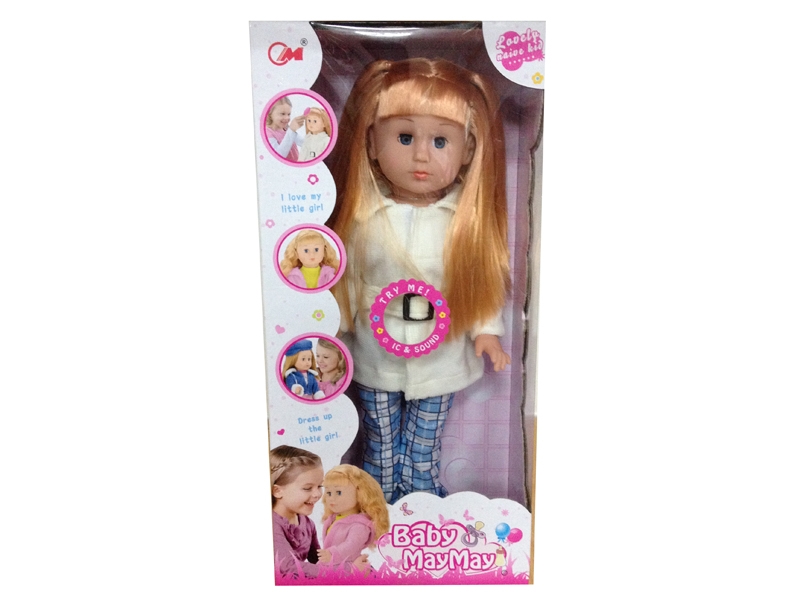 48CM VINYL DOLL W/MUSIC - HP1082679