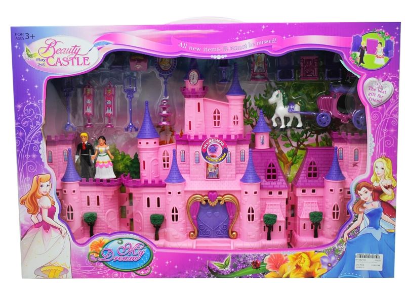 CASTLE W/LIGHG & MUSIC INCLUDED BUTTONCELL - HP1082729