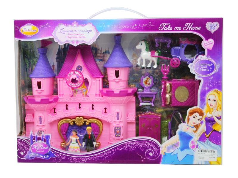 CASTLE W/LIGHG & MUSIC INCLUDED BUTTONCELL - HP1082736