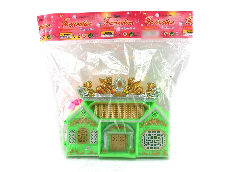 VILLA PINK & GREEN & YELLOW - HP1082996