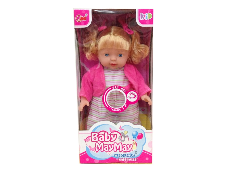 30CM COTTON BODY DOLL W/4 SOUNDS IC - HP1083197