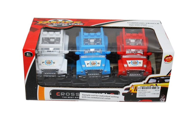 FRICTION CAR RED/WHITE/BLUE - HP1083277