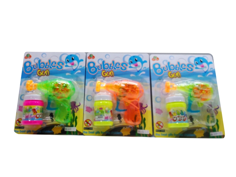 FRICTION BUBBLE GUN W/LIGHT - HP1083347