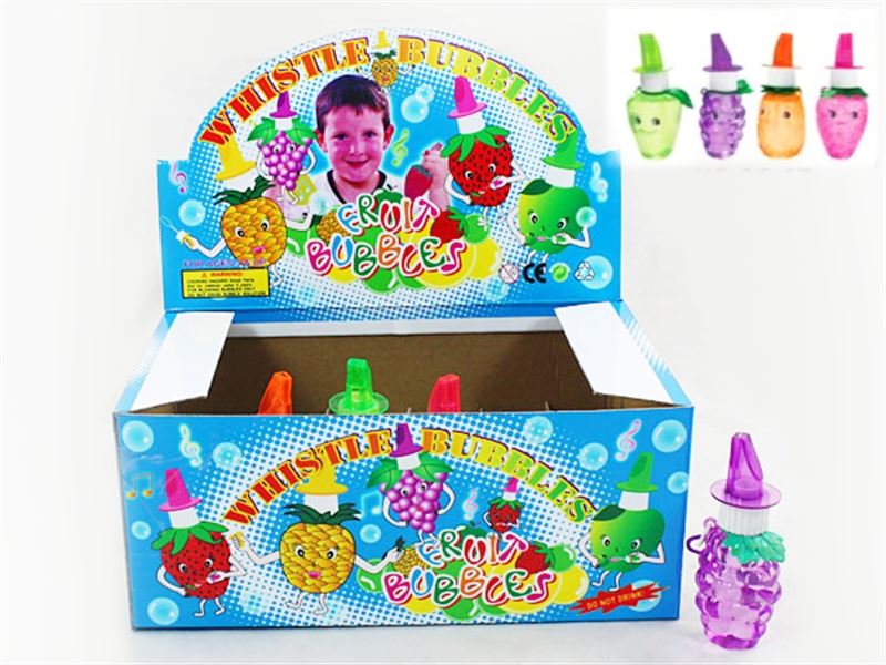 BUBBLE W/WHISTLE 24PCS/DISPLAY BOX - HP1083815